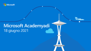 Microsoft Academyadi - Banner evento finale 18 giugno 2021