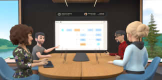 Rappresentazione grafica di Horizon Workrooms