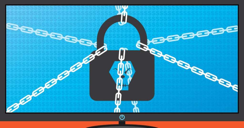 Desktop bloccato da un ransomware