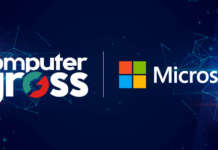 Banner logo computer gross - logo Microsoft