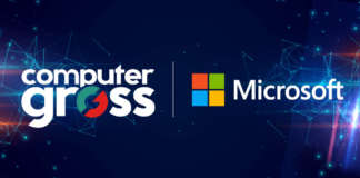 Banner logo computer gross - logo Microsoft