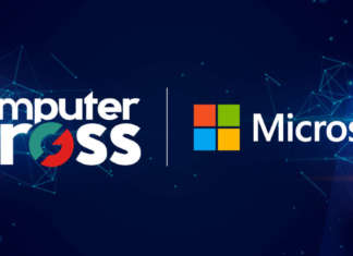 Banner logo computer gross - logo Microsoft