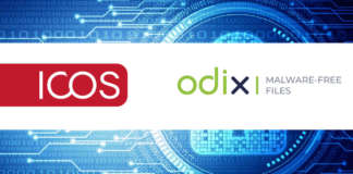 Logo ICOS e logo odix