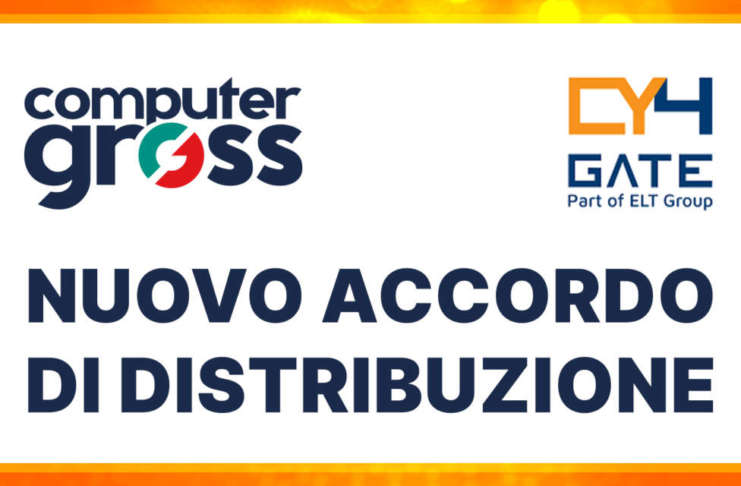 Computer Gross sigla un accordo di distribuzione con CY4GATE per la sicurezza digitale
